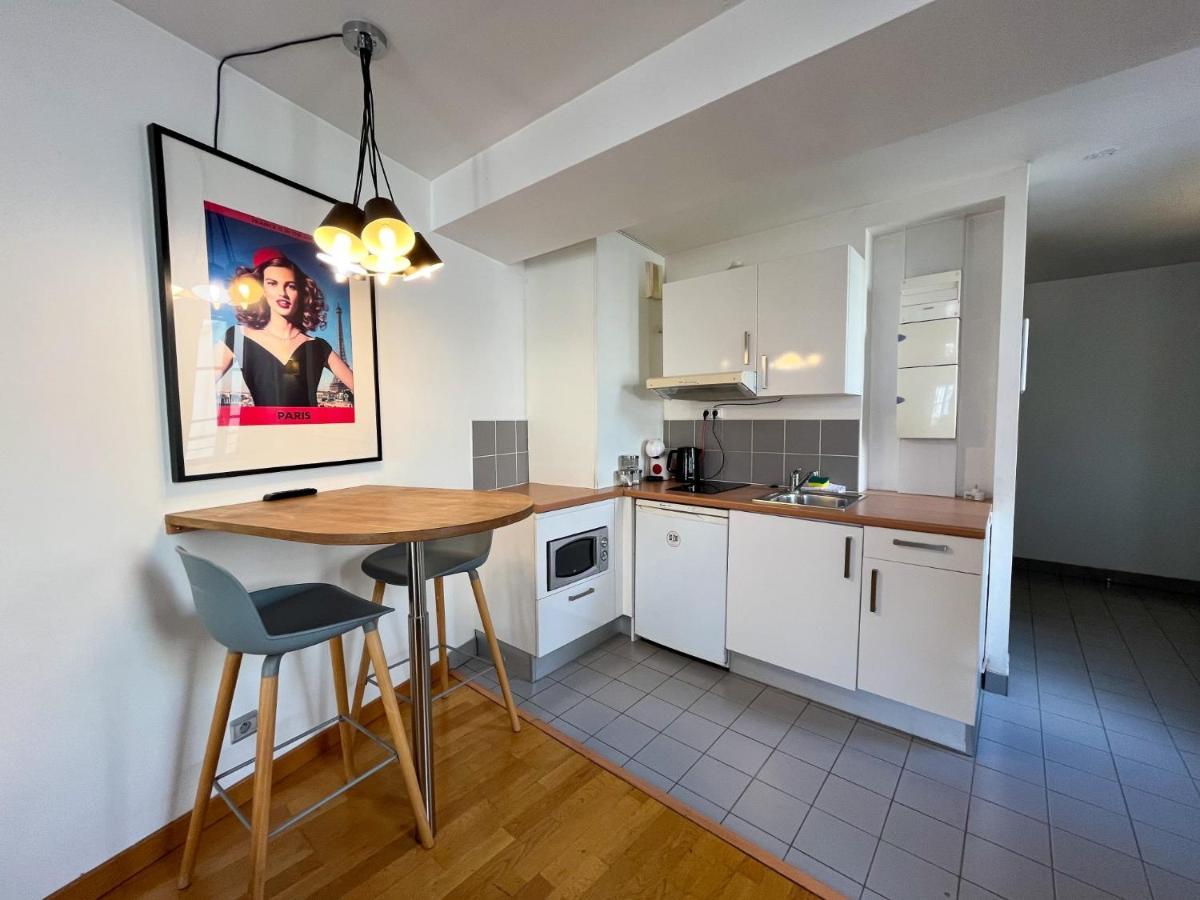 Апартаменти Charmant Studio Dans Un Immeuble Paris 5 Екстер'єр фото
